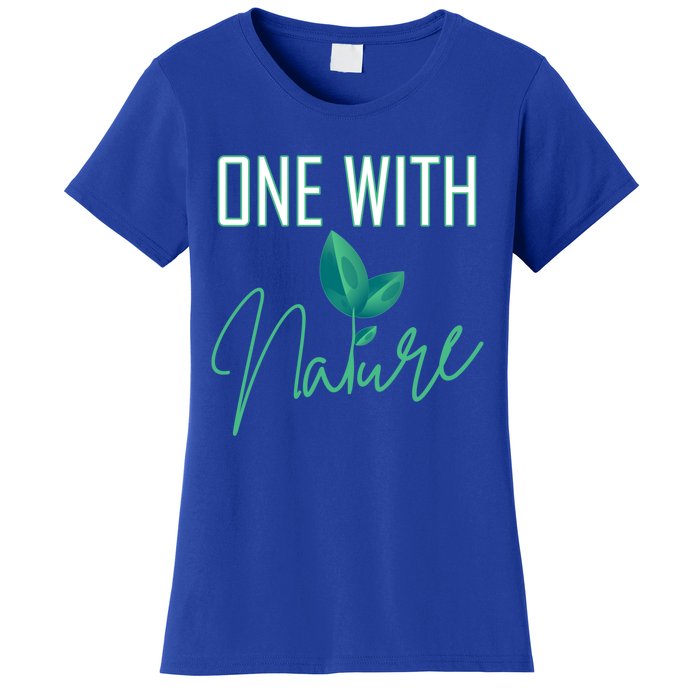 One With Nature And Climate Change Gift Women's T-Shirt