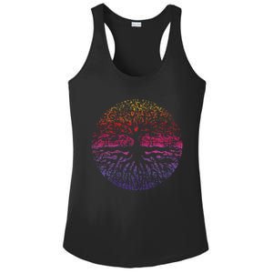 Outdoor Wildlife Nature Tree Leaves Forest Ladies PosiCharge Competitor Racerback Tank