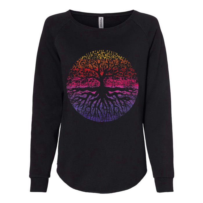 Outdoor Wildlife Nature Tree Leaves Forest Womens California Wash Sweatshirt