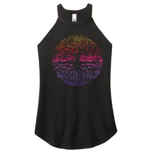 Outdoor Wildlife Nature Tree Leaves Forest Women's Perfect Tri Rocker Tank