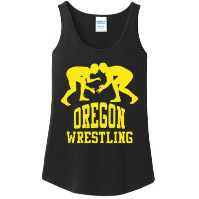 Oregon Wrestling Ladies Essential Tank