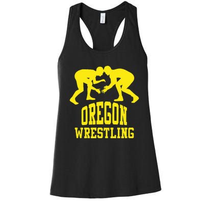 Oregon Wrestling Women's Racerback Tank