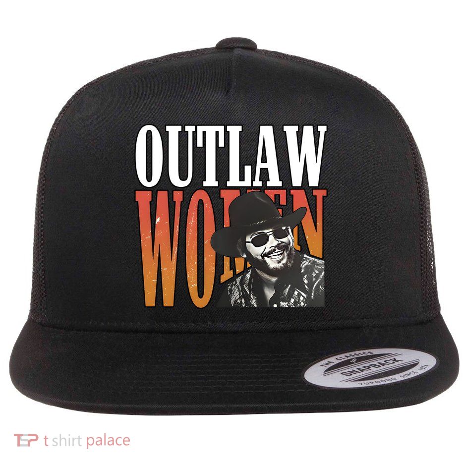 Outlaw Women Flat Bill Trucker Hat
