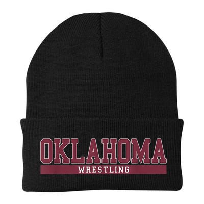 Oklahoma Wrestling Beanie