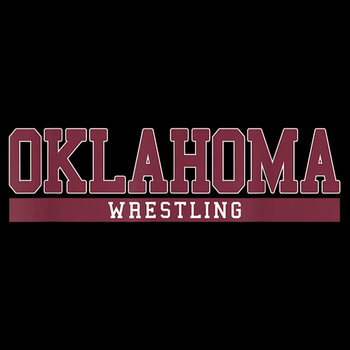 Oklahoma Wrestling Drawstring Bag