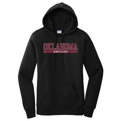 Oklahoma Wrestling Women's Pullover Hoodie