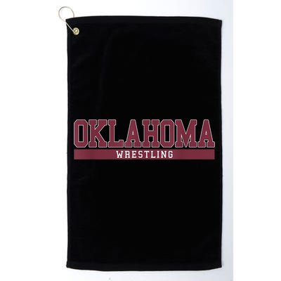 Oklahoma Wrestling Golf Towel