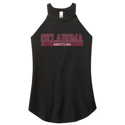 Oklahoma Wrestling Women's Perfect Tri Rocker Tank