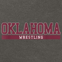 Oklahoma Wrestling Cotton Canvas Backpack