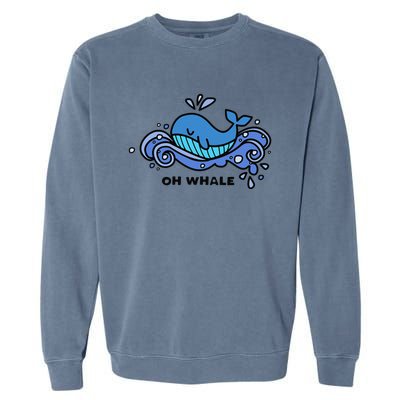 Oh Whale Garment-Dyed Sweatshirt