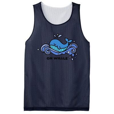 Oh Whale Mesh Reversible Basketball Jersey Tank