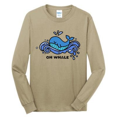 Oh Whale Tall Long Sleeve T-Shirt