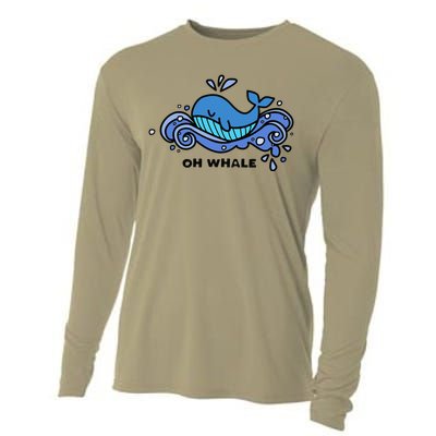 Oh Whale Cooling Performance Long Sleeve Crew