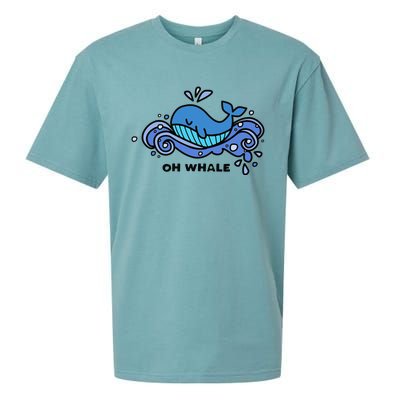 Oh Whale Sueded Cloud Jersey T-Shirt