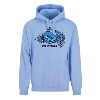 Oh Whale Unisex Surf Hoodie