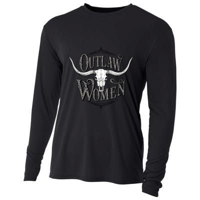 Outlaw Woman Cooling Performance Long Sleeve Crew