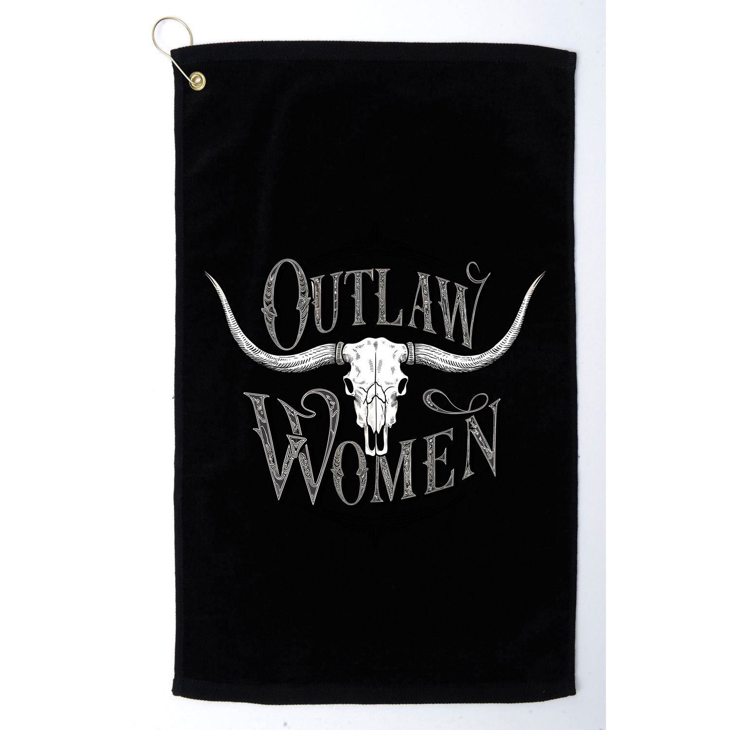 Outlaw Woman Golf Towel