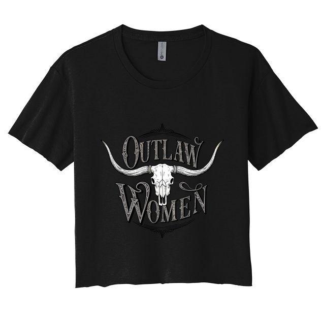 Outlaw Woman Crop Top
