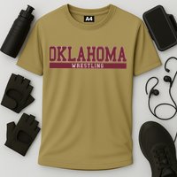 Oklahoma Wrestling Cooling Performance Crew T-Shirt