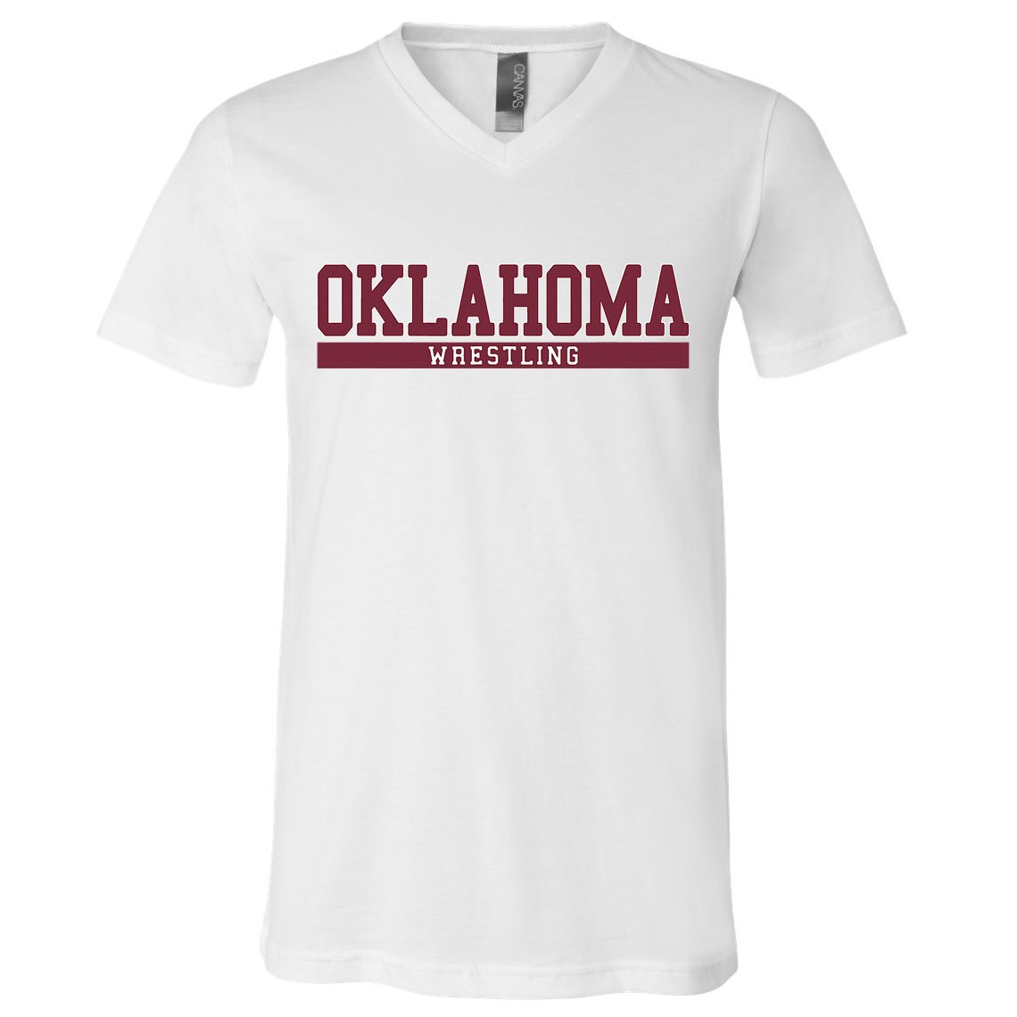 Oklahoma Wrestling V-Neck T-Shirt