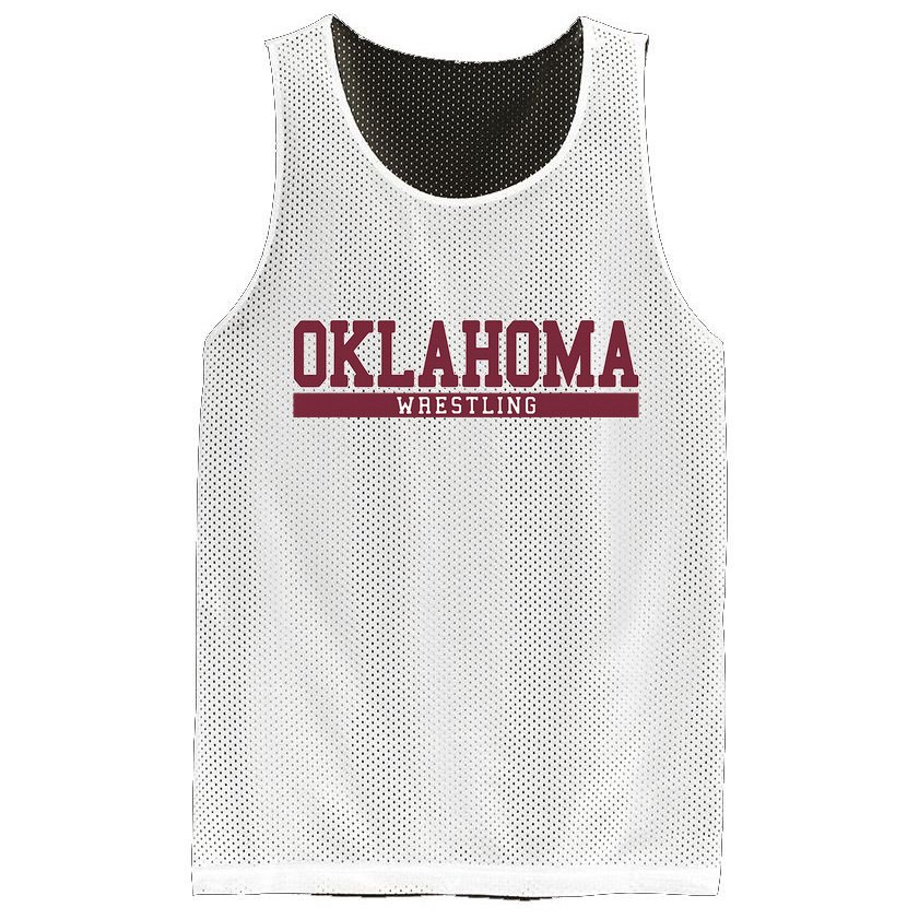 Oklahoma Wrestling Mesh Reversible Basketball Jersey Tank