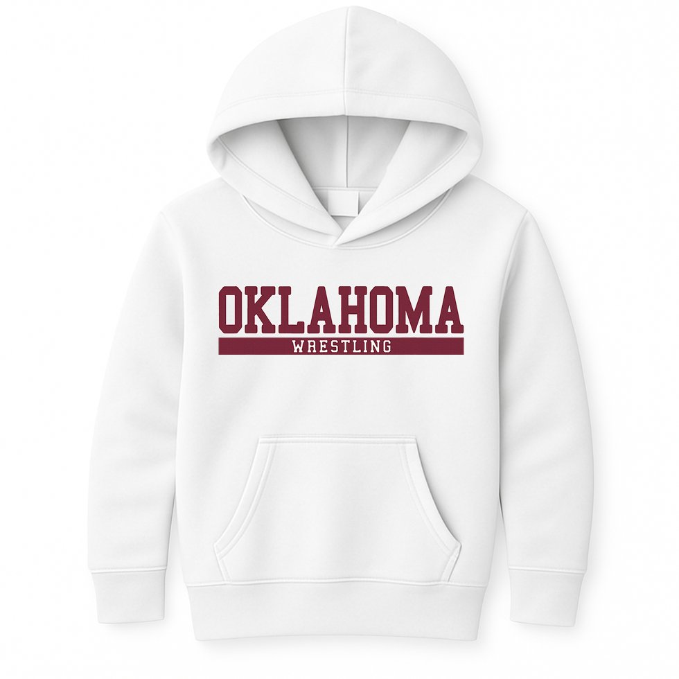 Oklahoma Wrestling Kids Hoodie