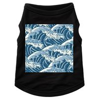 Ocean Wave Pattern Doggie Tank