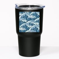 Ocean Wave Pattern Tumbler
