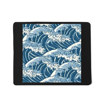 Ocean Wave Pattern Mousepad