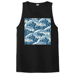 Ocean Wave Pattern PosiCharge Competitor Tank