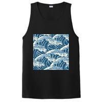 Ocean Wave Pattern PosiCharge Competitor Tank