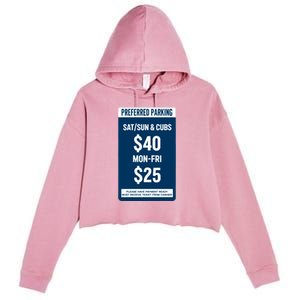 Obviousshirts We Pay The Bill Crop Fleece Hoodie