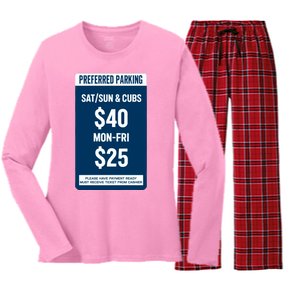 Obviousshirts We Pay The Bill Women's Long Sleeve Flannel Pajama Set 