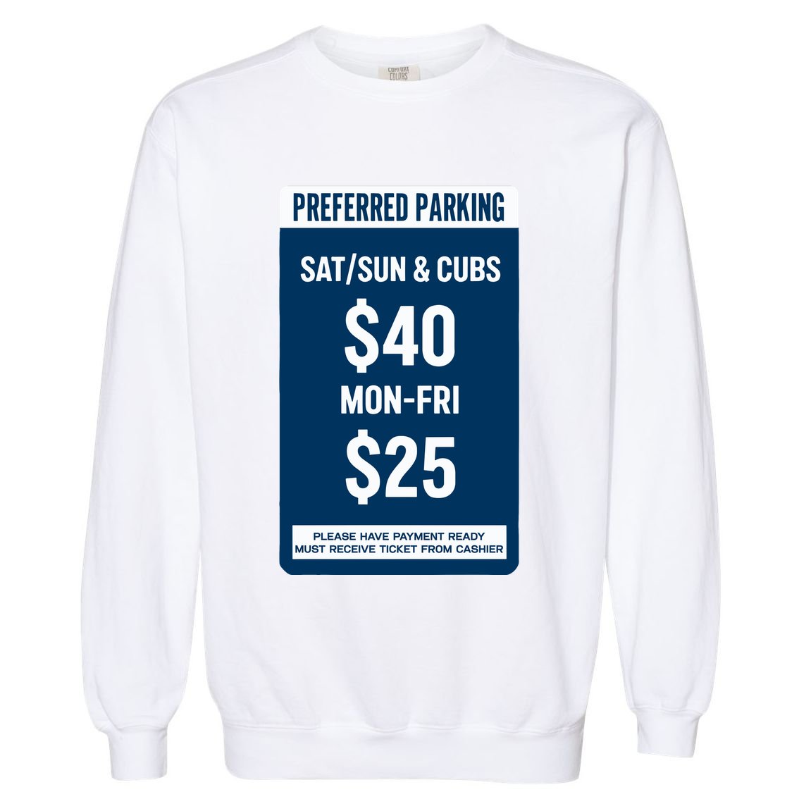 Obviousshirts We Pay The Bill Garment-Dyed Sweatshirt