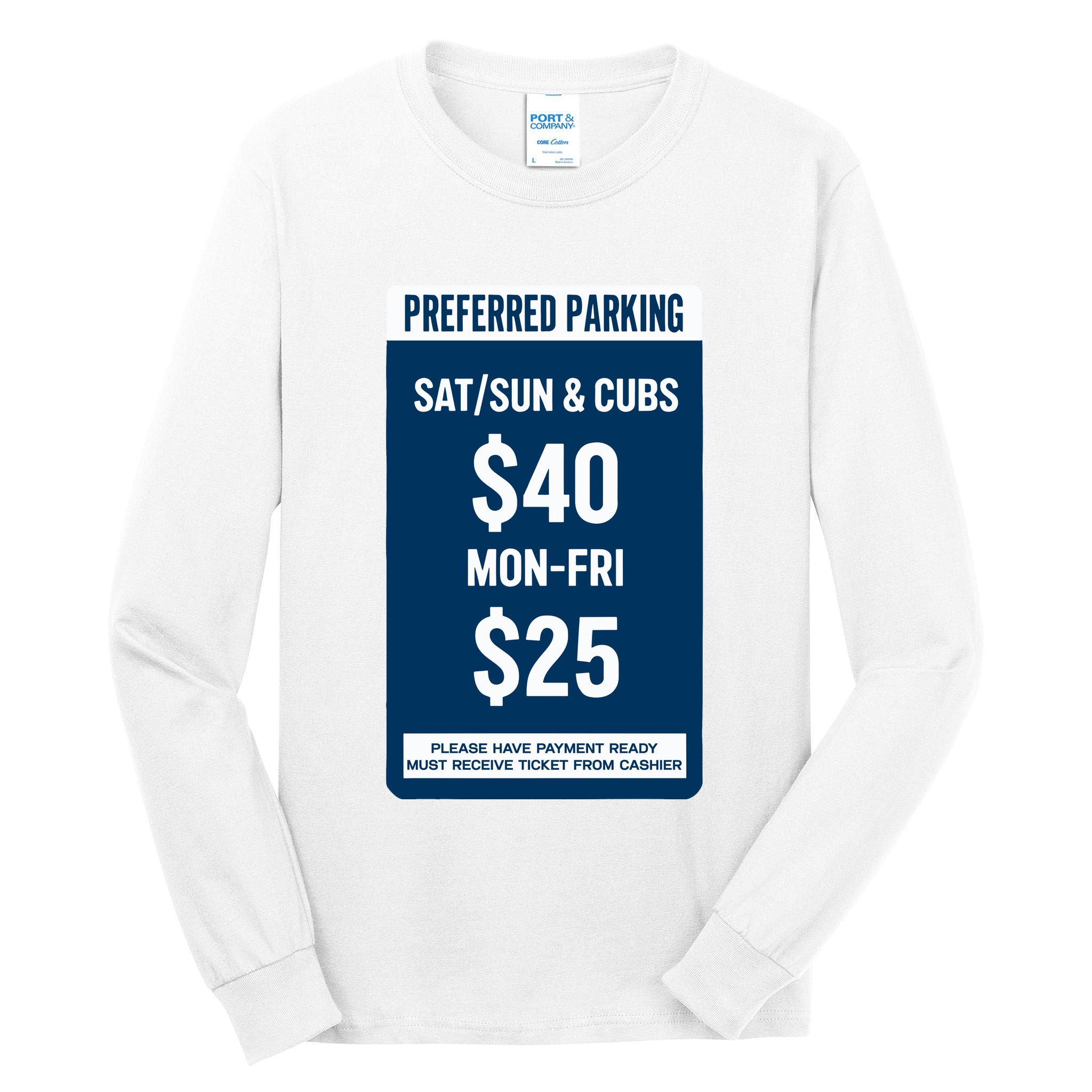 Obviousshirts We Pay The Bill Tall Long Sleeve T-Shirt