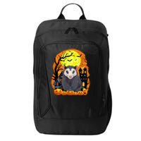 Opossum With Pumpkins Funny Scary Halloween Party City Backpack