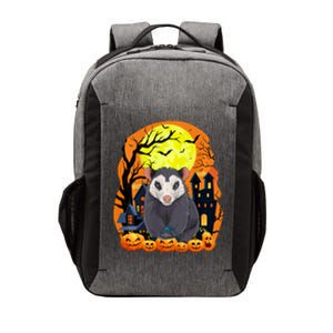 Opossum With Pumpkins Funny Scary Halloween Party Vector Backpack