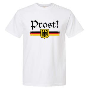 Oktoberfest Women Prost German Beer Festival Garment-Dyed Heavyweight T-Shirt