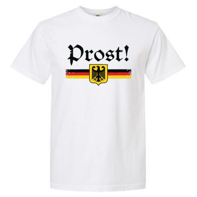 Oktoberfest Women Prost German Beer Festival Garment-Dyed Heavyweight T-Shirt