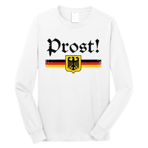 Oktoberfest Women Prost German Beer Festival Long Sleeve Shirt