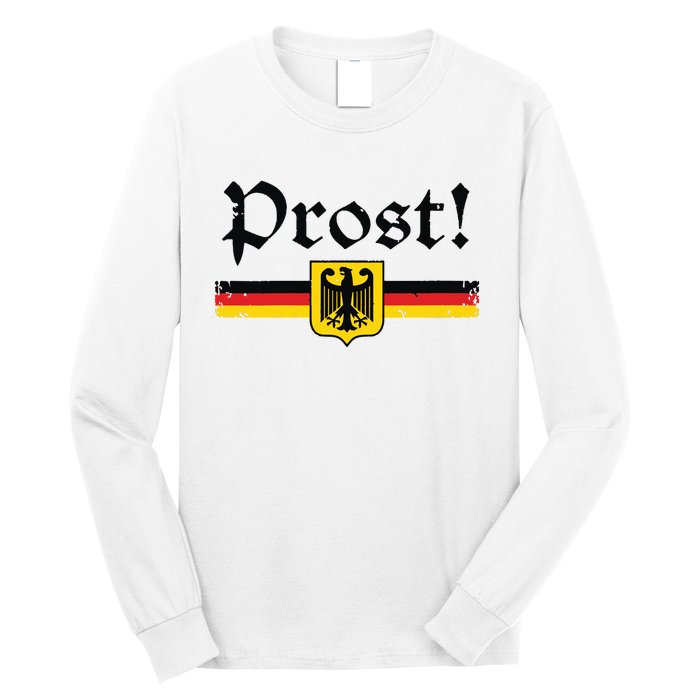 Oktoberfest Women Prost German Beer Festival Long Sleeve Shirt