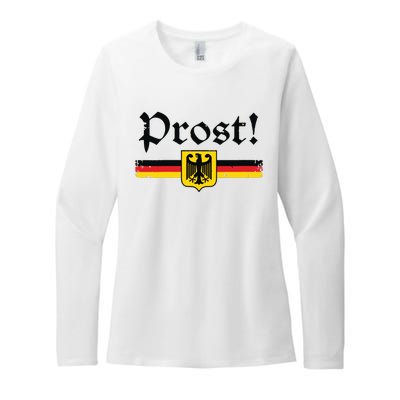 Oktoberfest Women Prost German Beer Festival Womens CVC Long Sleeve Shirt