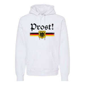 Oktoberfest Women Prost German Beer Festival Premium Hoodie