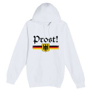 Oktoberfest Women Prost German Beer Festival Premium Pullover Hoodie