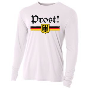 Oktoberfest Women Prost German Beer Festival Cooling Performance Long Sleeve Crew