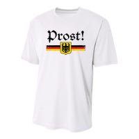 Oktoberfest Women Prost German Beer Festival Youth Performance Sprint T-Shirt