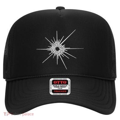Outer Wild Retro Eye Space Universe High Crown Mesh Back Trucker Hat