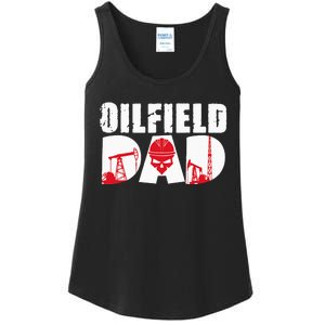 Oilfield Worker Rig Drilling Roughneck Oilfield Dad Ladies Essential Tank