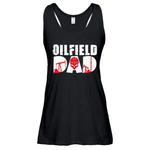 Oilfield Worker Rig Drilling Roughneck Oilfield Dad Ladies Essential Flowy Tank