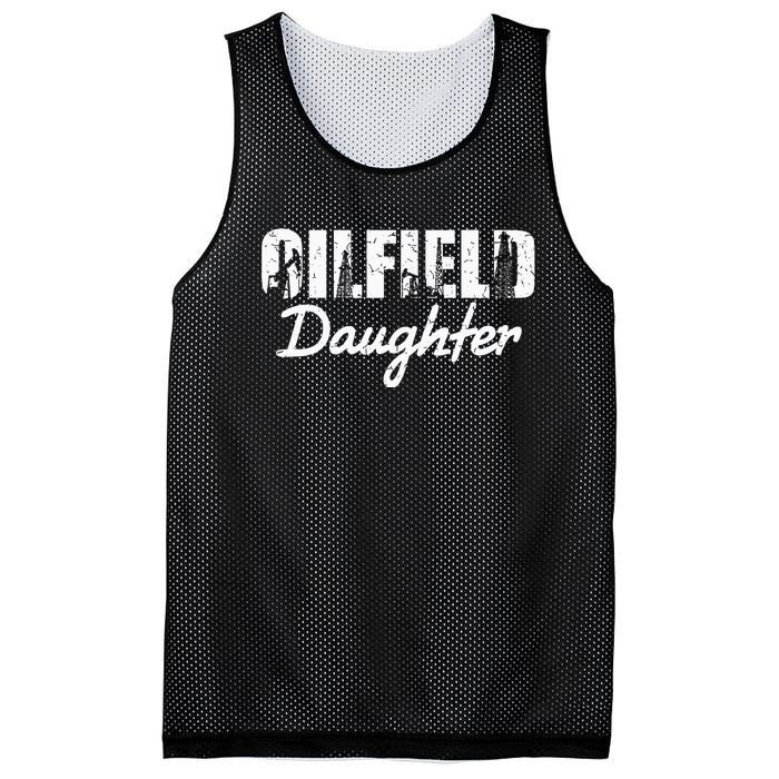 Oilfield Worker Rig Roughneck Oilfield Daughter Mesh Reversible Basketball Jersey Tank